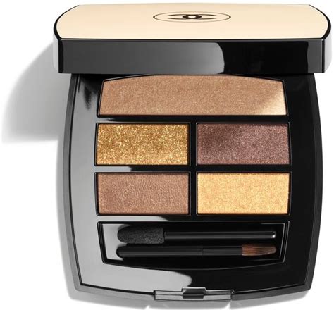 chanel les beiges healthy glow natural eyeshadow palette deep|Chanel Les Beiges reviews.